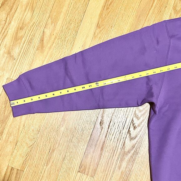 Nike ACG Therma-FIT Unisex Size XL Purple Fleece Loose Fit Pullover Hoodie - Picture 5 of 8